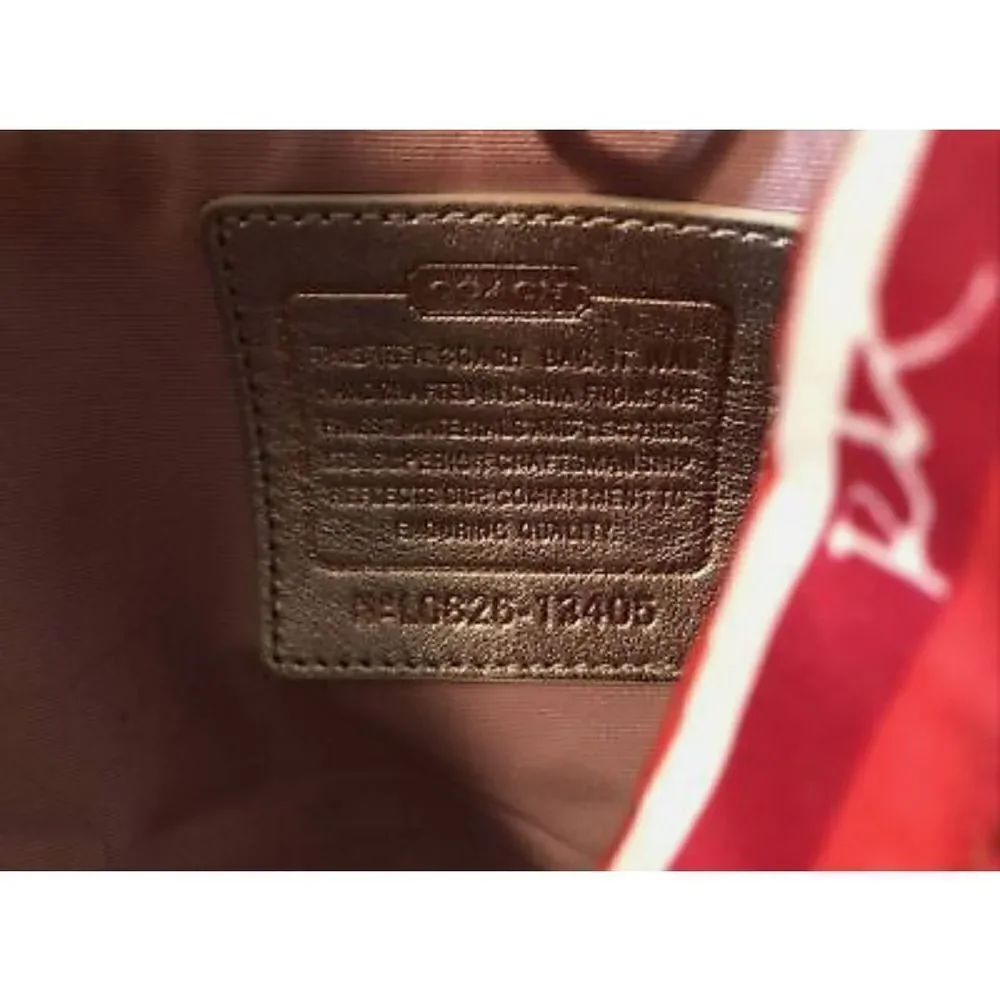 Rare Coach Laughing Girl Bucket Bag